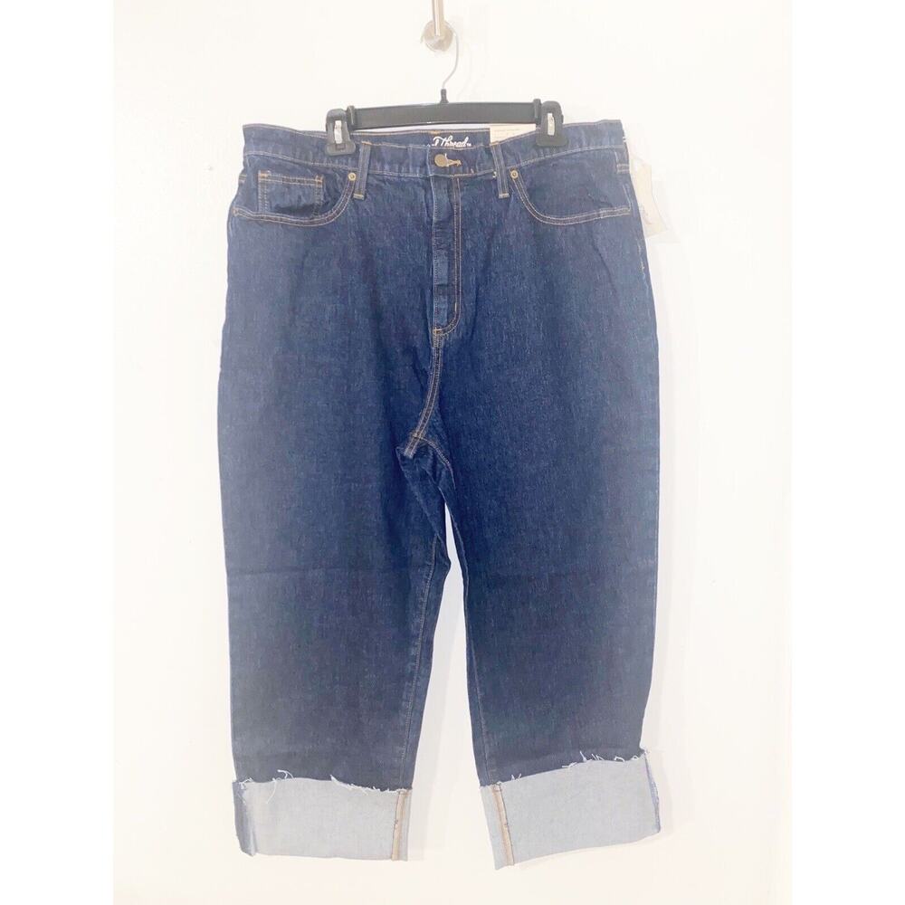 Universal Thread Dark Blue Straight Leg Jeans